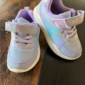 StrideRite Toddler Sneakers in Purple and Blue 8